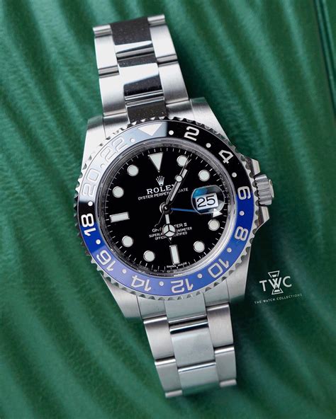 rolex gmt master ii 2005 price|Rolex gmt batman price.